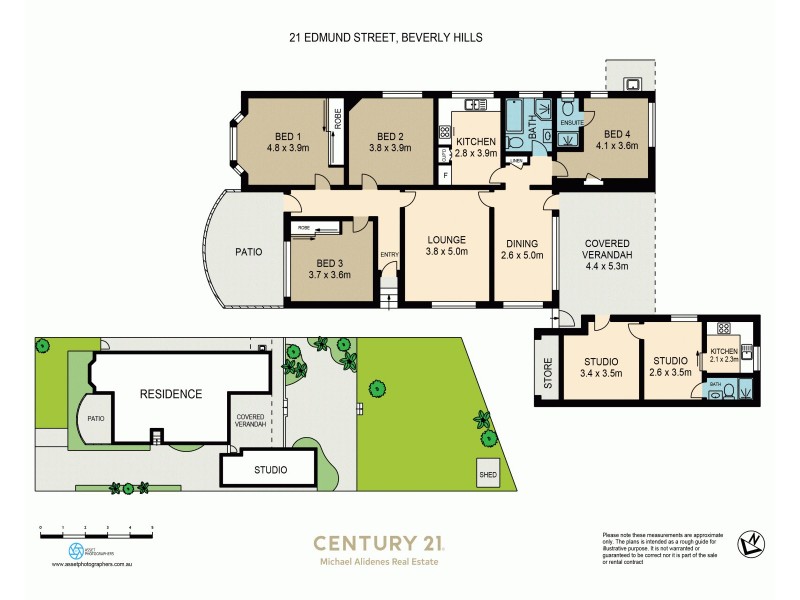 21 Edmund Street, Beverly Hills NSW 2209 Floorplan