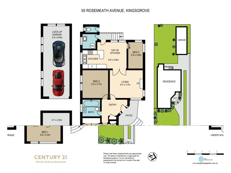 55 Rosemeath Avenue, Kingsgrove NSW 2208 Floorplan