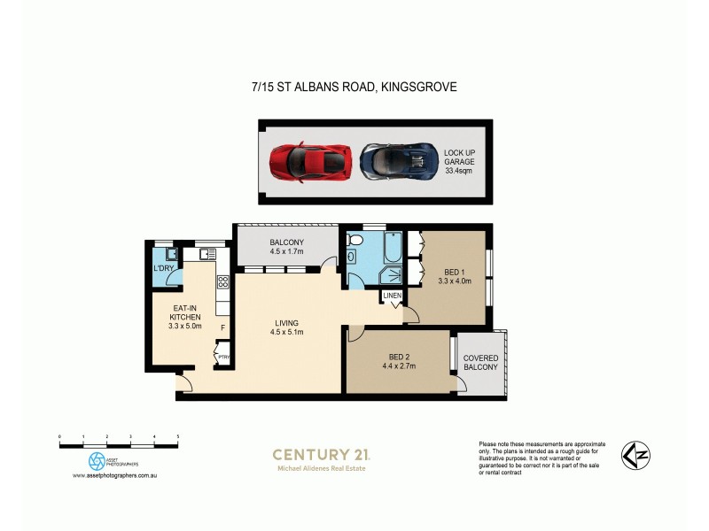 7/15 St Albans Road, Kingsgrove NSW 2208 Floorplan