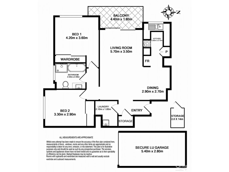 8B/168 Willarong Road, Caringbah NSW 2229 Floorplan