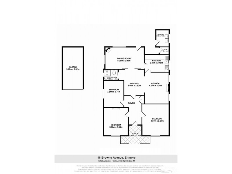 18 Browns Avenue, Enmore NSW 2042 Floorplan