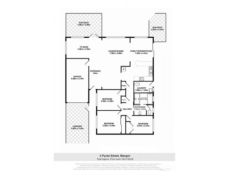 3 Pyree Street, Bangor NSW 2234 Floorplan