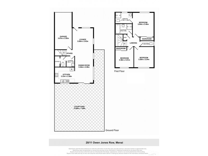 20/11 Owen Jones Row, Menai NSW 2234 Floorplan