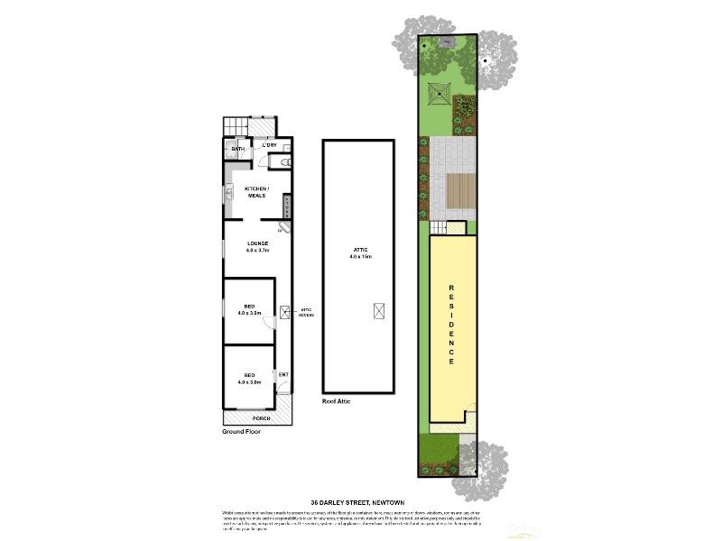 36 Darley Street, Newtown NSW 2042 Floorplan