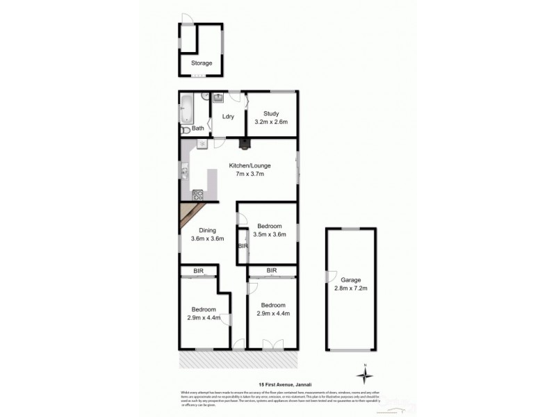 15 First Avenue, Jannali NSW 2226 Floorplan