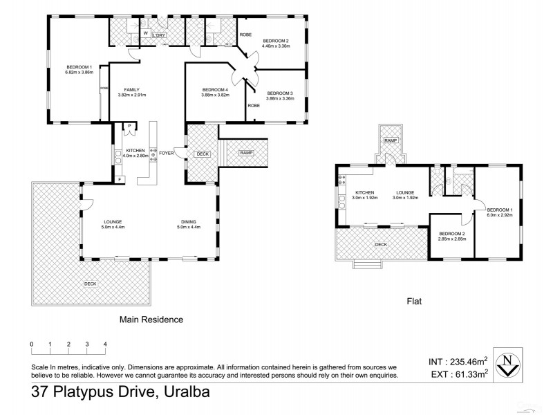 37 Platypus Drive, Uralba NSW 2477 Floorplan