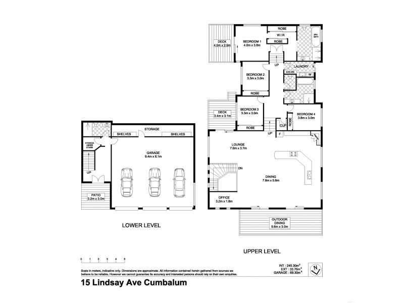15 Lindsay Avenue, Cumbalum NSW 2478 Floorplan
