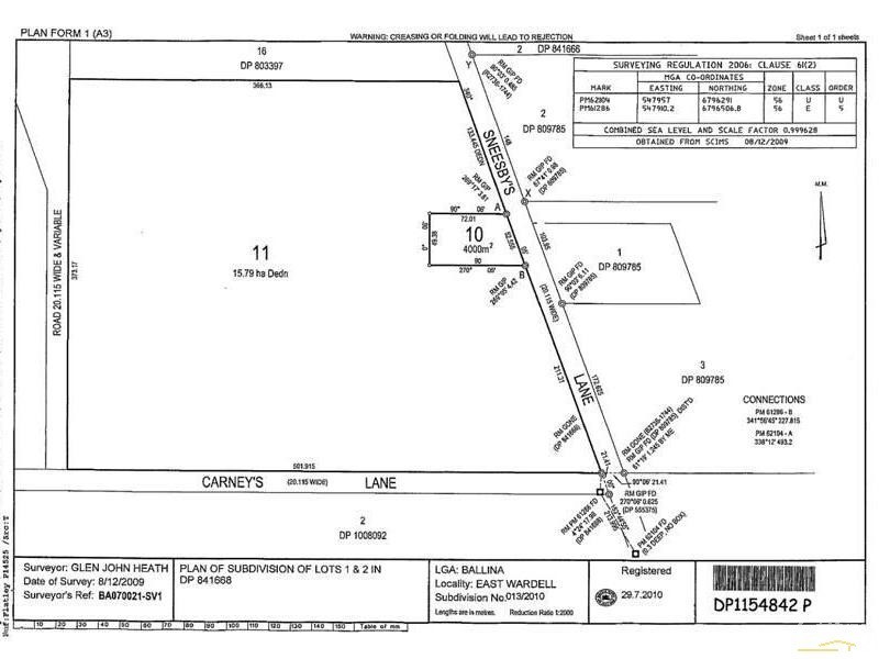 10 Sneesbys Lane, East Wardell NSW 2477
