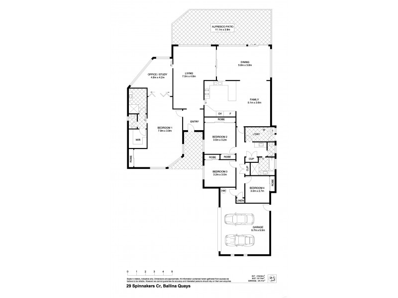 21 Spinnaker Crescent, Ballina NSW 2478 Floorplan