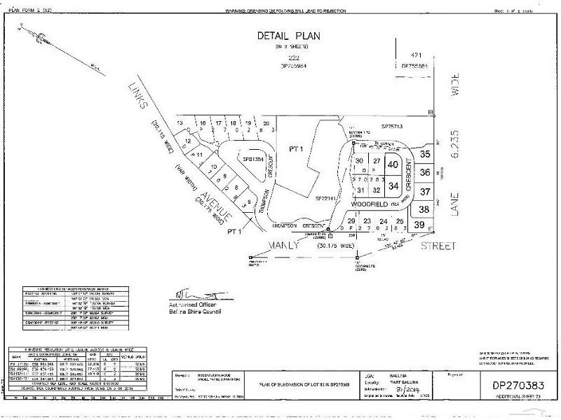 Lot 36 31  Woodfield Crescent, East Ballina NSW 2478