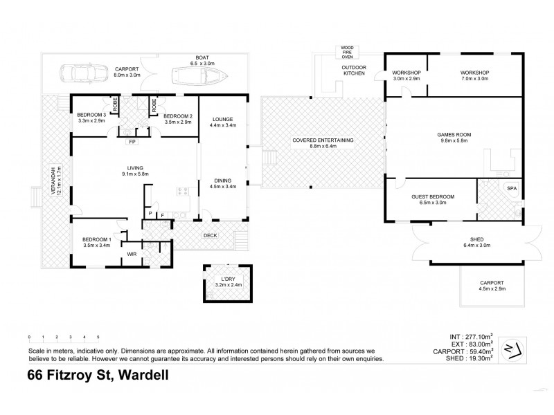 66 Fitzroy Street, Wardell NSW 2477 Floorplan
