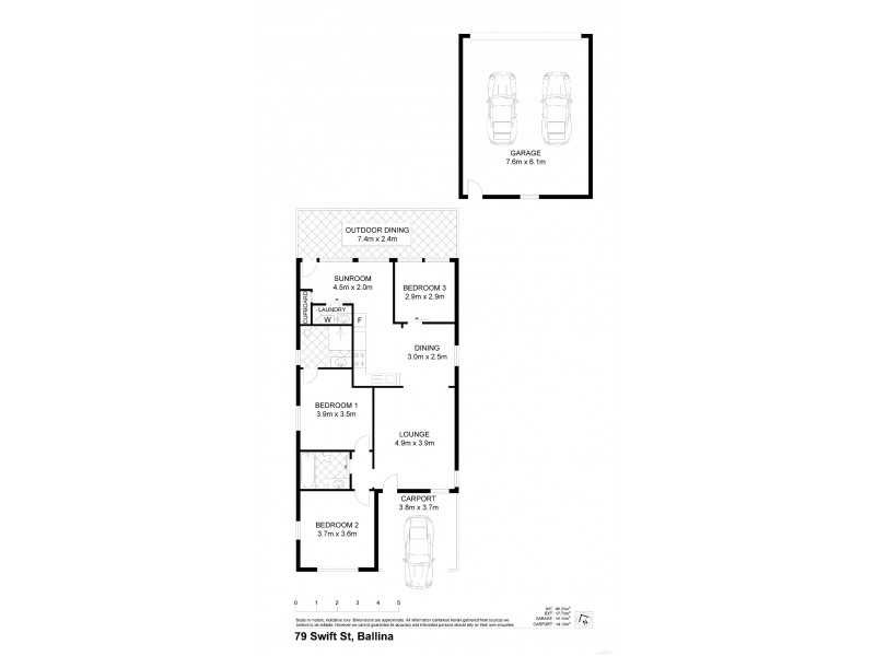 79 Swift Street, Ballina NSW 2478 Floorplan