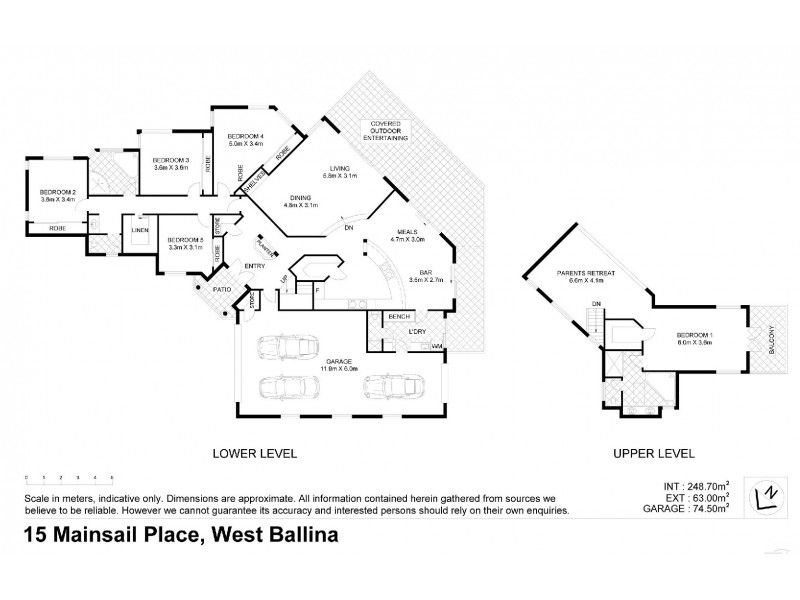 15 Mainsail Place, West Ballina NSW 2478 Floorplan