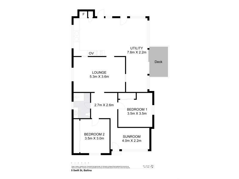 5 Swift Street, Ballina NSW 2478 Floorplan