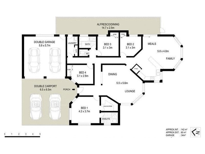 24  Claire Circuit, West Ballina NSW 2478 Floorplan
