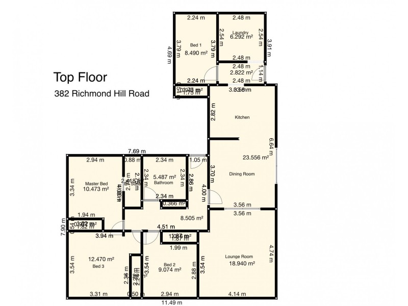 382 Richmond Hill Road, Richmond Hill NSW 2480 Floorplan