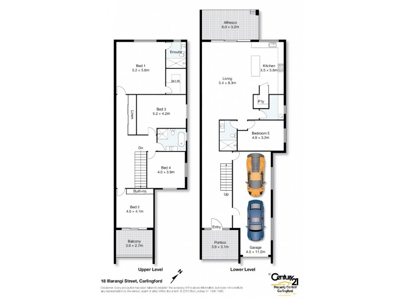 18 Illarangi Street, Carlingford NSW 2118 Floorplan