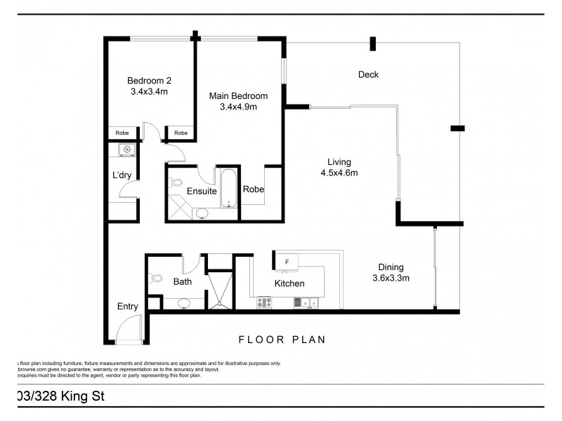 503/328 King Street, Newcastle NSW 2300 Floorplan