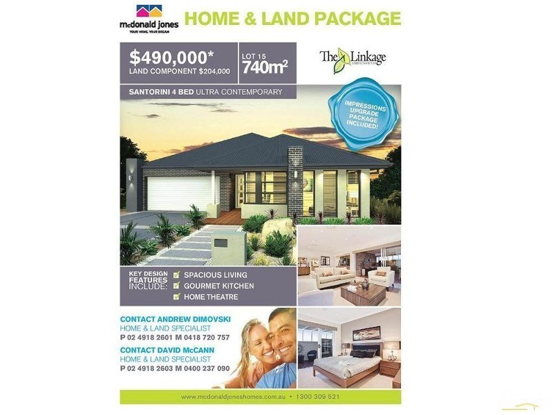 Lot 15 Hinchinbrook Close. The Linkage Estate, Ashtonfield NSW 2323