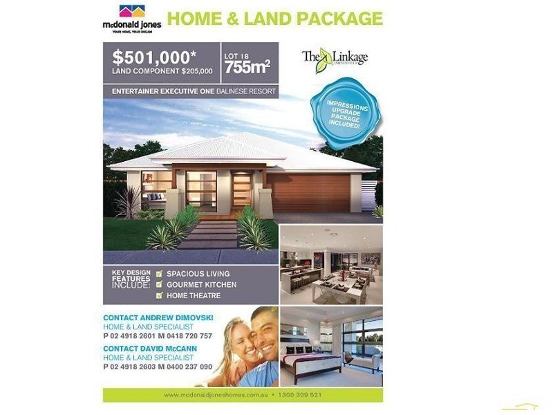 Lot 18 Hinchinbrook Close, The Linkage Estate, Ashtonfield NSW 2323