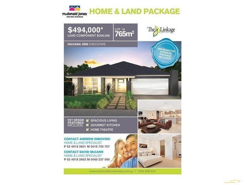 Lot 16 Hinchinbrook Close, The Linkage Estate, Ashtonfield NSW 2323