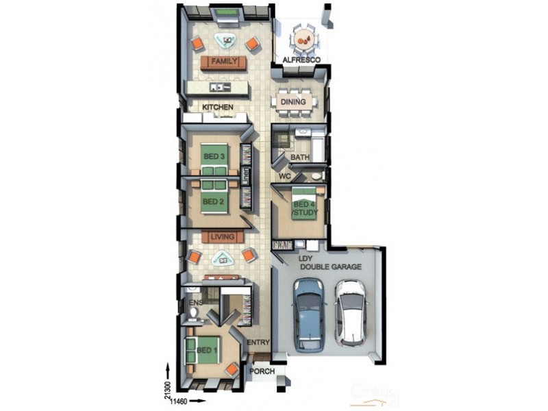 Lot 308 Campden Street, Thornton NSW 2322 Floorplan
