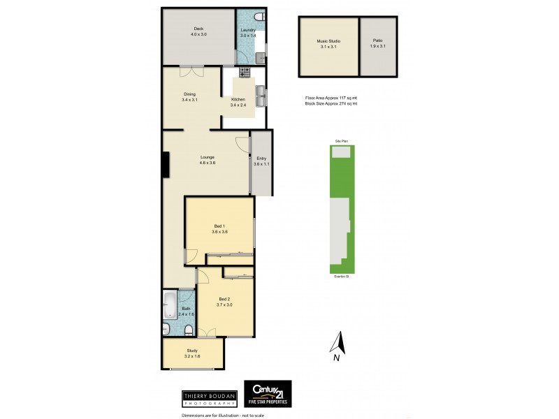2 Everton Street, Hamilton East NSW 2303 Floorplan