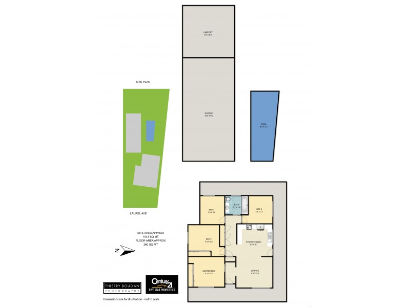 1 Laurel Avenue, Edgeworth NSW 2285 Floorplan