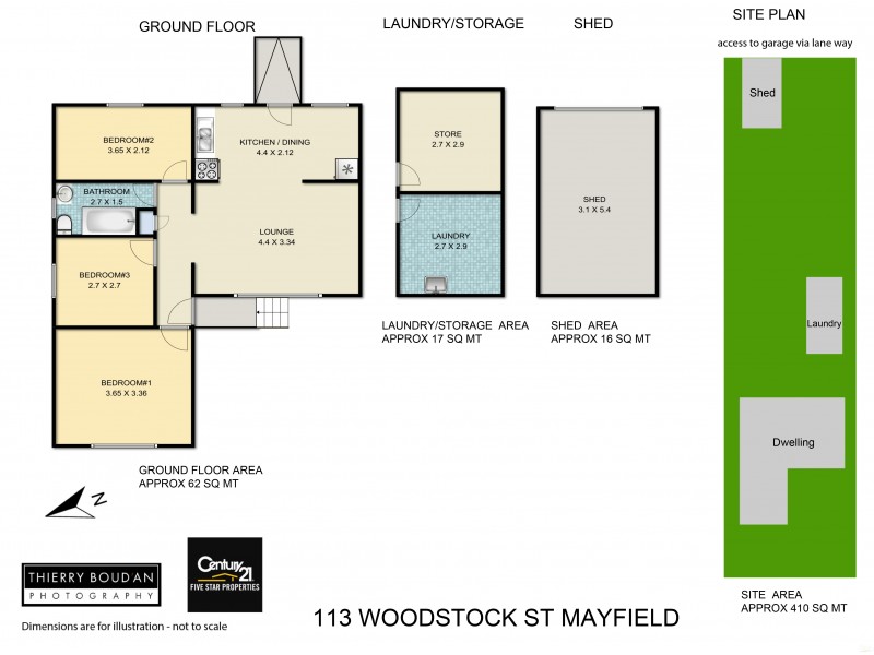 113 Woodstock Street, Mayfield NSW 2304 Floorplan