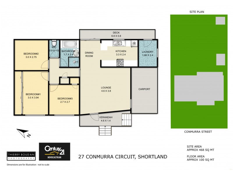 27 Conmurra Circuit, Shortland NSW 2307 Floorplan
