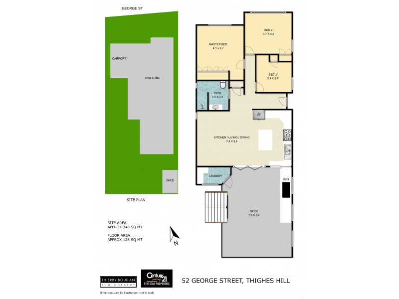 52 George Street, Tighes Hill NSW 2297 Floorplan