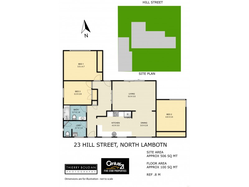 23 Hill Street, North Lambton NSW 2299 Floorplan