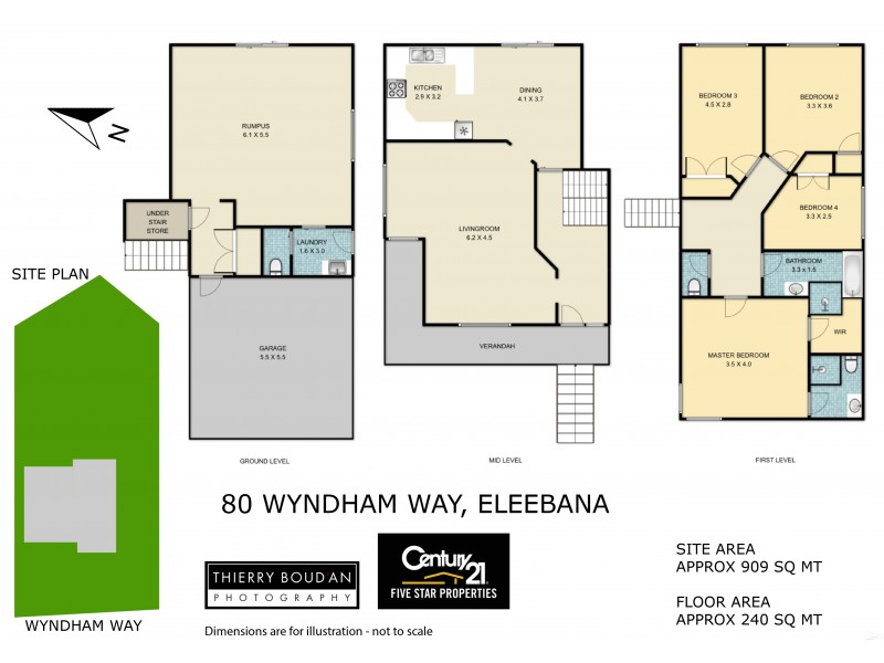 80 Wyndham Way, Eleebana NSW 2282 Floorplan