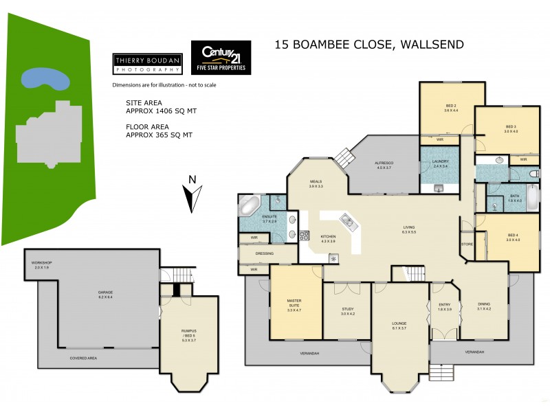 15 Boambee Close, Wallsend NSW 2287 Floorplan