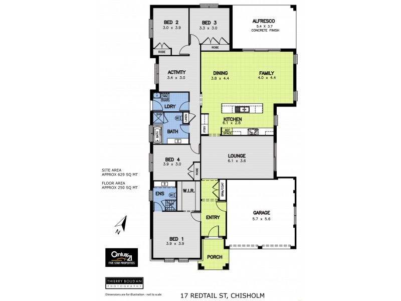 17 Redtail Street, Chisholm NSW 2322 Floorplan
