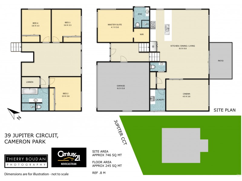 39 Jupiter Circuit, Cameron Park NSW 2285 Floorplan