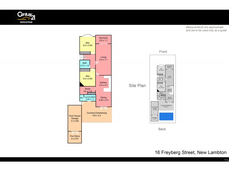16 Freyberg Street, New Lambton NSW 2305 Floorplan
