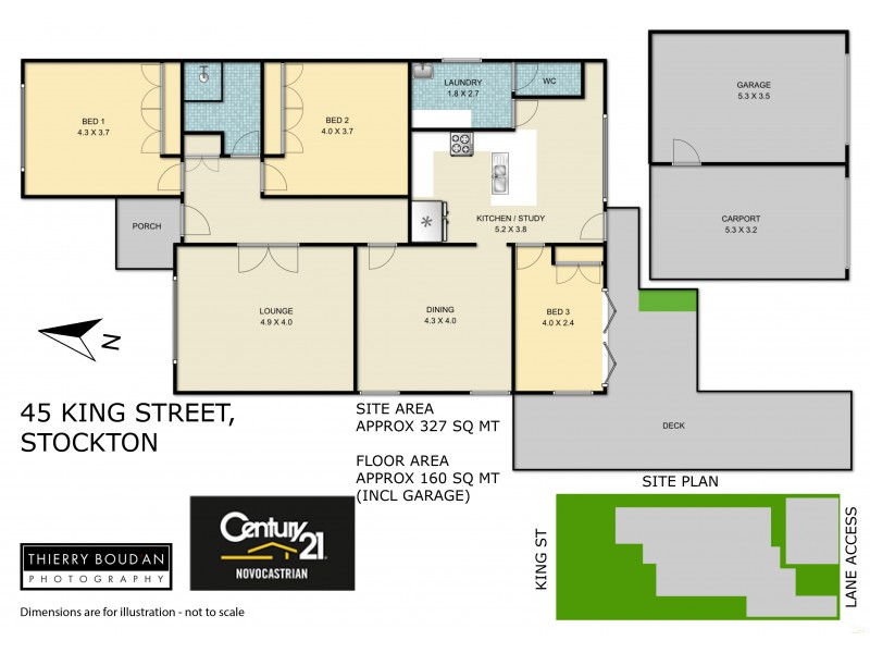 45 King Street, Stockton NSW 2295 Floorplan