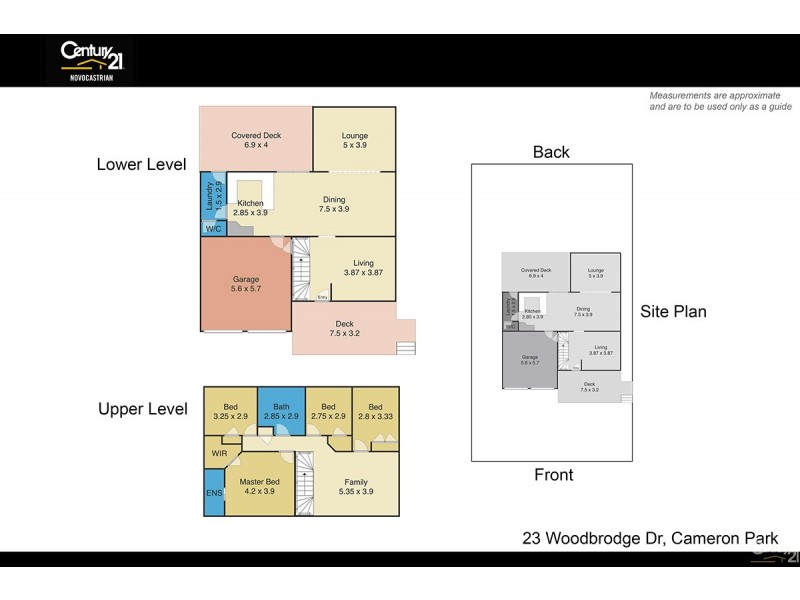 23 Woodbridge Drive, Cameron Park NSW 2285 Floorplan
