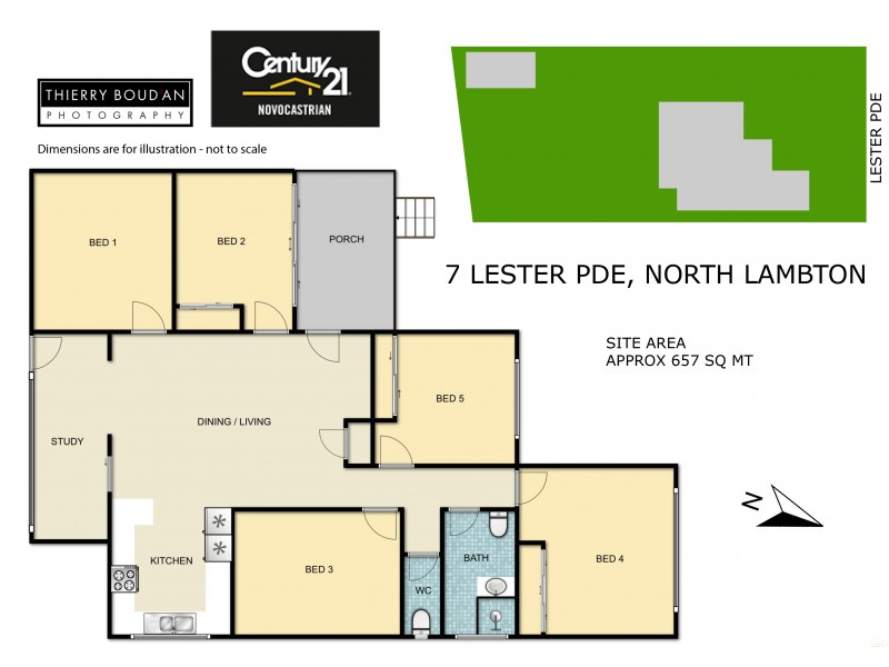 7 Lester Parade, North Lambton NSW 2299 Floorplan