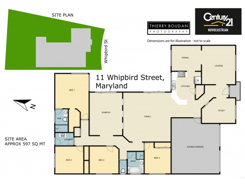11 Whipbird Street, Maryland NSW 2287 Floorplan
