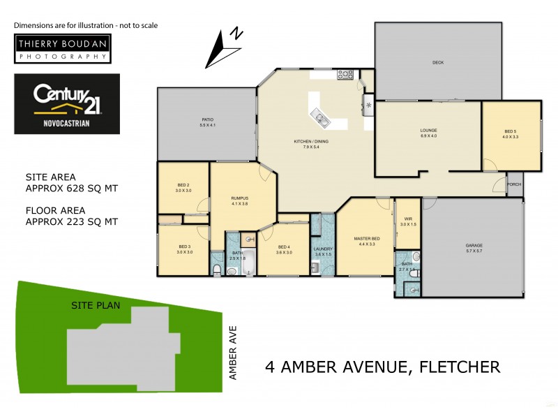 4 Amber Avenue, Fletcher NSW 2287 Floorplan