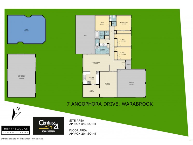 7 Angophora Drive, Warabrook NSW 2304 Floorplan