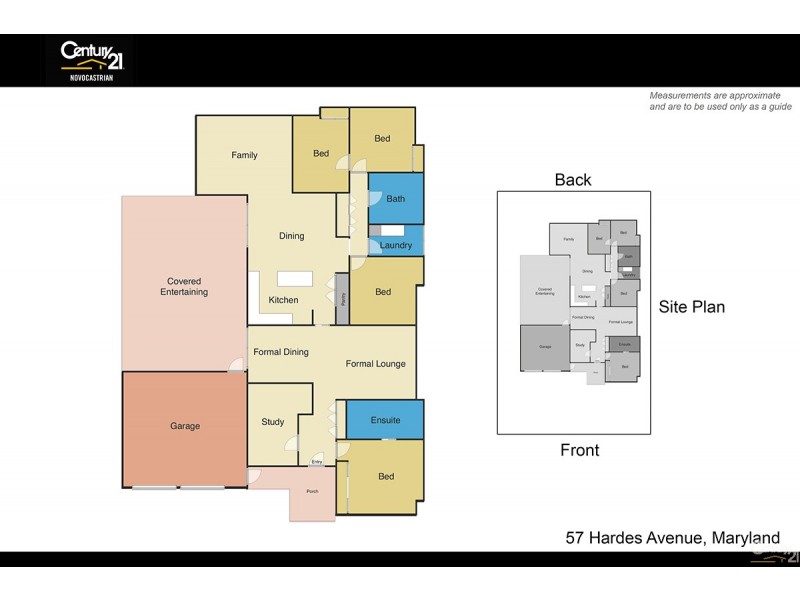 57 Hardes Avenue, Maryland NSW 2287 Floorplan