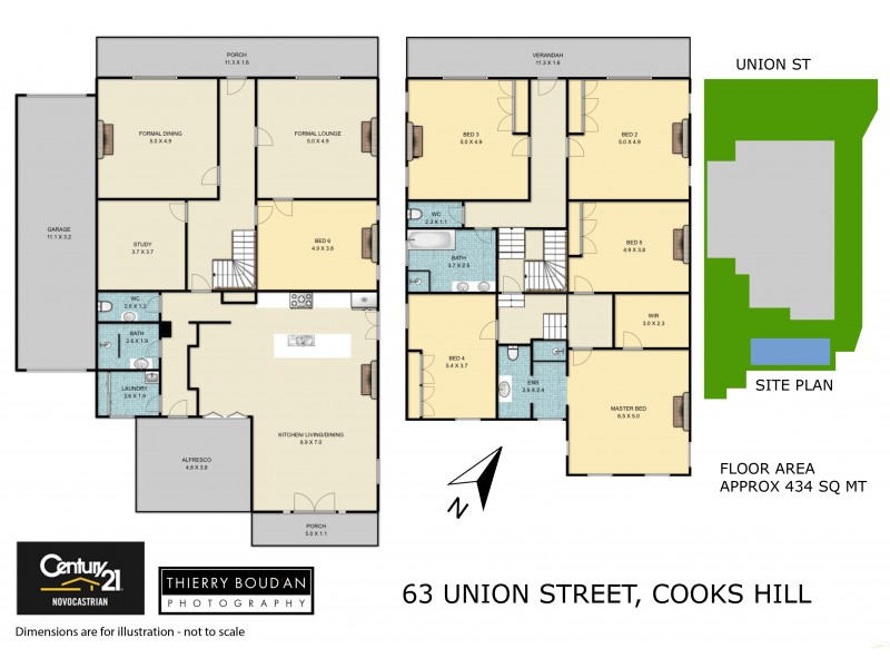 63 Union Street, Cooks Hill NSW 2300 Floorplan