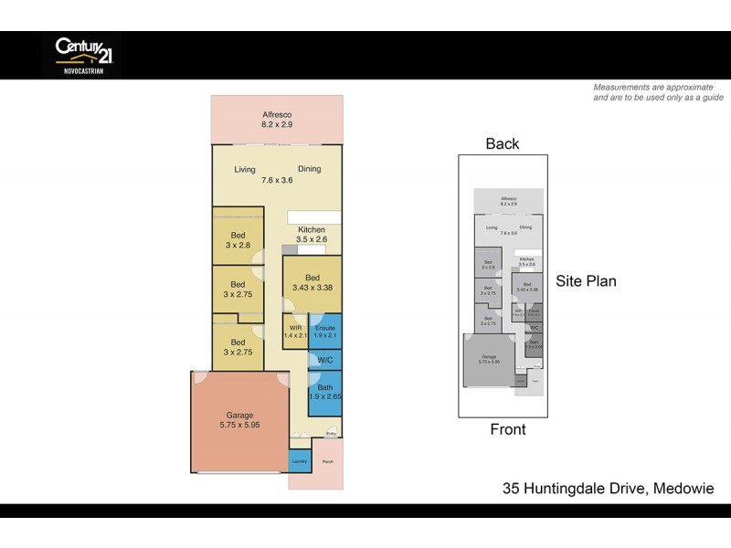 35 Huntingdale Place, Medowie NSW 2318 Floorplan