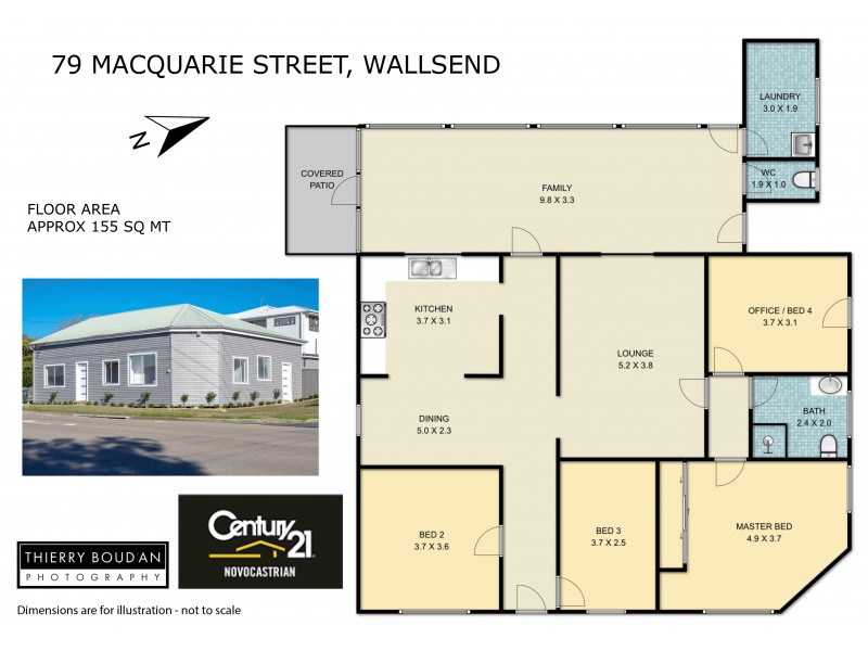 79 Macquarie Street, Wallsend NSW 2287 Floorplan