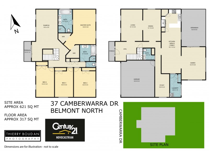 37 Camberwarra Drive, Belmont North NSW 2280 Floorplan