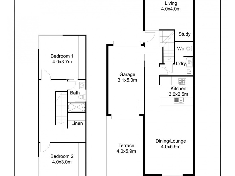 8/49 Mawson Street, Shortland NSW 2307 Floorplan