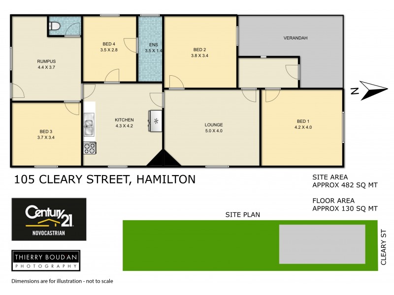 105 Cleary Street, Hamilton NSW 2303 Floorplan